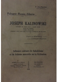 Joseph Kalinowski, 1923 r.