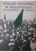 Strajk chłopski w małopolsce w sierpniu 1937 roku