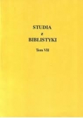 Studia z biblistyki, Tom VII