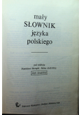 Mały słownik języka polskiego