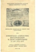 Inwentarze Lustracyjne Królewszczyzn W Ziemi Dobrzyńskiej, tom I
