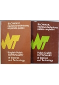 Słownik naukowo techniczny polsko-angielski i angielsko-polski Tom 1 i 2