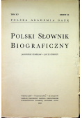 Polski Słownik Biograficzny tom X