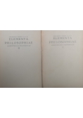 Elementa philosophiae, tom 1 i 2