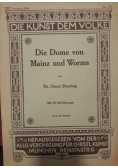 Die Dome von Mainz und Worms, 1925 r.