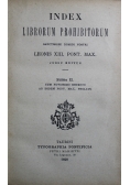 Index Librorum Prohibitorum 1899 r.
