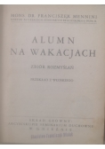Alumn na wakacjach, 1936 r.