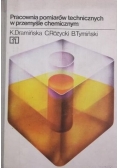Pracownia pomiarów technicznych w przemyśle chemicznym