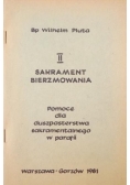Sakrament bierzmowania II