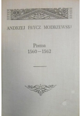Pisma 1560-1562