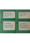 W kręgu socjologii Literatury ,Tom I i II