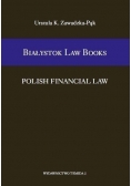 Białystok Law Books Polish Financial Law