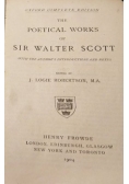 The poetical works of Sir Walter Scott