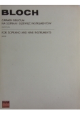Carmen Biblicum na sopran i dziewięć instrumentów