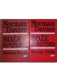 Boże igrzysko Historia Polski 2 książki