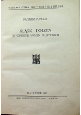 Śląsk i Polska w okresie wojen husyckich 1937 r