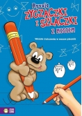 Rysuję zygzaczki i szlaczki z misiem