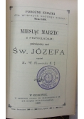 Miesiąc marzec z przykładami poświęconymi czci Św.Józefa, 1893 r.