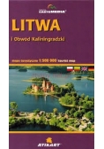 Litwa i Obwód Kaliningradzki. Mapa turystyczna 1:500 000