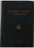 Kodeks karny z komentarzem, 1932 r.