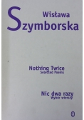 Nic dwa razy .Wybór wierszy