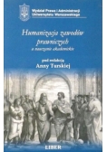 Humanizacja zawodów prawniczych a nauczanie akademickie