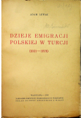 Dzieje emigracji polskiej w Turcji 1935r