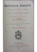 Breviarium Romanum, 1930 r.