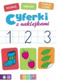 Kolorowa Akademia. Cyferki z naklejkami