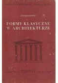 Formy klasyczne w architekturze