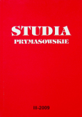 Studia prymasowskie VI