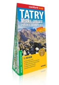 Tatry Wysokie i Bielskie polskie i słowackie laminowana mapa turystyczna 1:30 000