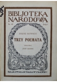 Trzy Poemata 1925 r.