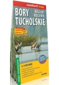 Bory Tucholskie, Kaszuby, Kociewie laminowana mapa turystyczna 1:150 000