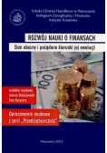 Rozwój nauki o finansach stan obecny i pożądane kierunku jej ewolucji