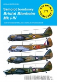 Typy Broni i uzbrojenia Tom 171 Samolot bombowy Bristol Blenheim Mk I - IV