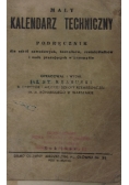 Mały kalendarz techniczny, 1939 r.