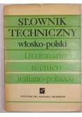 Słownik techniczny włosko-polski