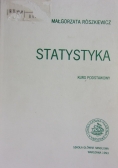 Statystyka .Kurs podstawowy
