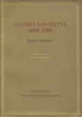 Historia nowożytna 1648 do 1789