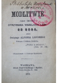 Modlitwie jako środku otrzymania wszelkich łask 1873 r.