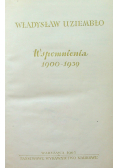 Wspomnienia 1900 1939