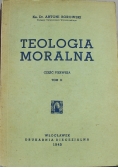 Teologia moralna część 1 tom 2 1945 r.