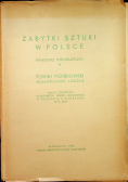 Zabytki Sztuki w Polsce 1950r