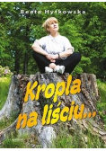 Kropla na liściu