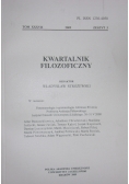 Kwartalnik Filozoficzny ,zeszyt 3