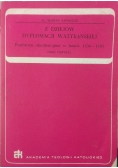 Z dziejów dyplomacji Watykańskiej