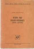 Metodyka pracy opiekuńczo-wychowawczej