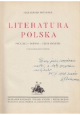 Literatura Polska, 1930r.