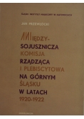 Międzysojusznicza komisja rządząca i plebiscytowa na Górnym Śląsku w latach 1920-1922